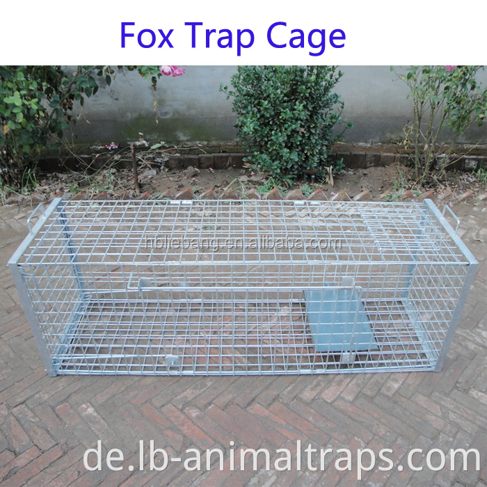 Hot Sale Live Catch LIEBANG HEADERTAG 60x18X20 Zoll Fuchs Wildschweinkäfigfalle zum Verkauf